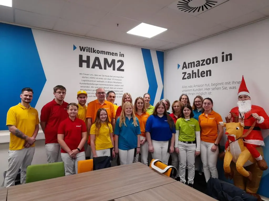 Auftritt bei Amazon in Winsen/Luhe