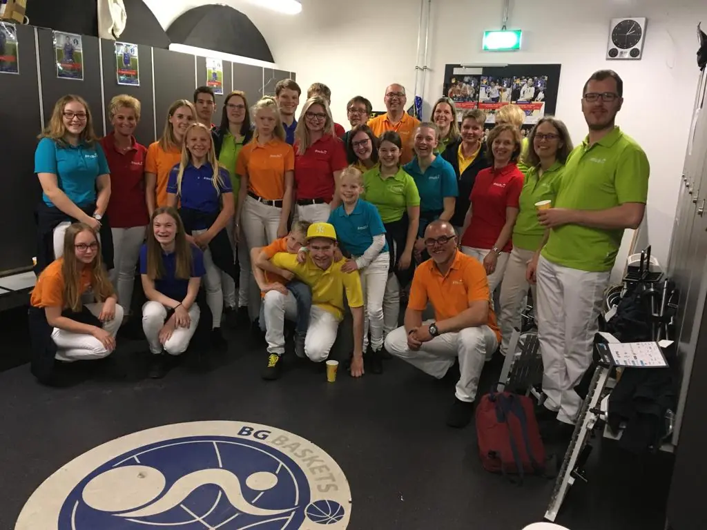 Auftritt bei den Hamburg Towers